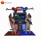 Игровой автомат тренажера 9d Gatling VR торгового центра имитатора виртуальной реальности предназначенный для многих игроков снимая