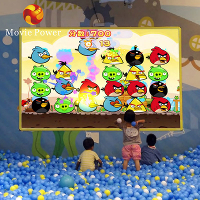 Детская игровая площадка для детей 3D интерактивная игра с мячом Большие игры с проекцией на стену