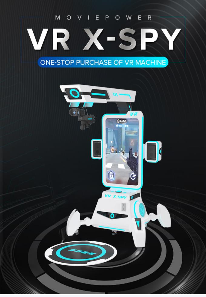 Игровой автомат имитатора предназначенный для многих игроков VR виртуальной реальности занятности 9D для торгового центра 0