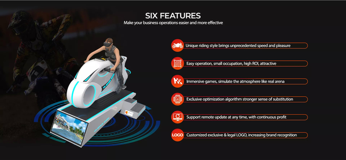 Мотоциклетный симулятор 9d Vr Вождение Игры Машины Симулятор движения Соревнования Игры виртуальной реальности 2