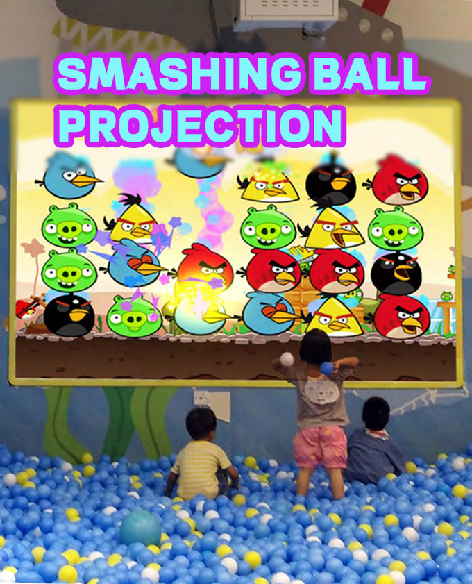 Детская игровая площадка для детей 3D интерактивная игра с мячом Большие игры с проекцией на стену 0